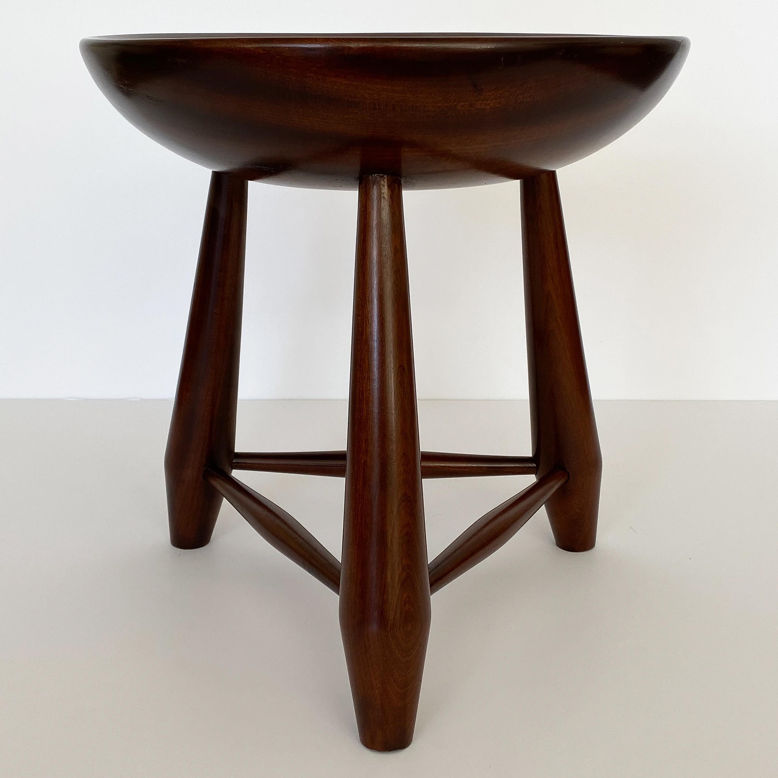 Paar Mocho-Hocker von Sergio Rodrigues aus brasilianischem Jacarandá 8