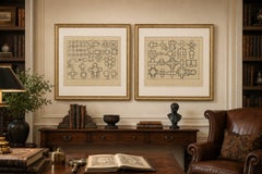 Pair of Serlio Architectural Plan Engravings, Neoclassical, c.1721