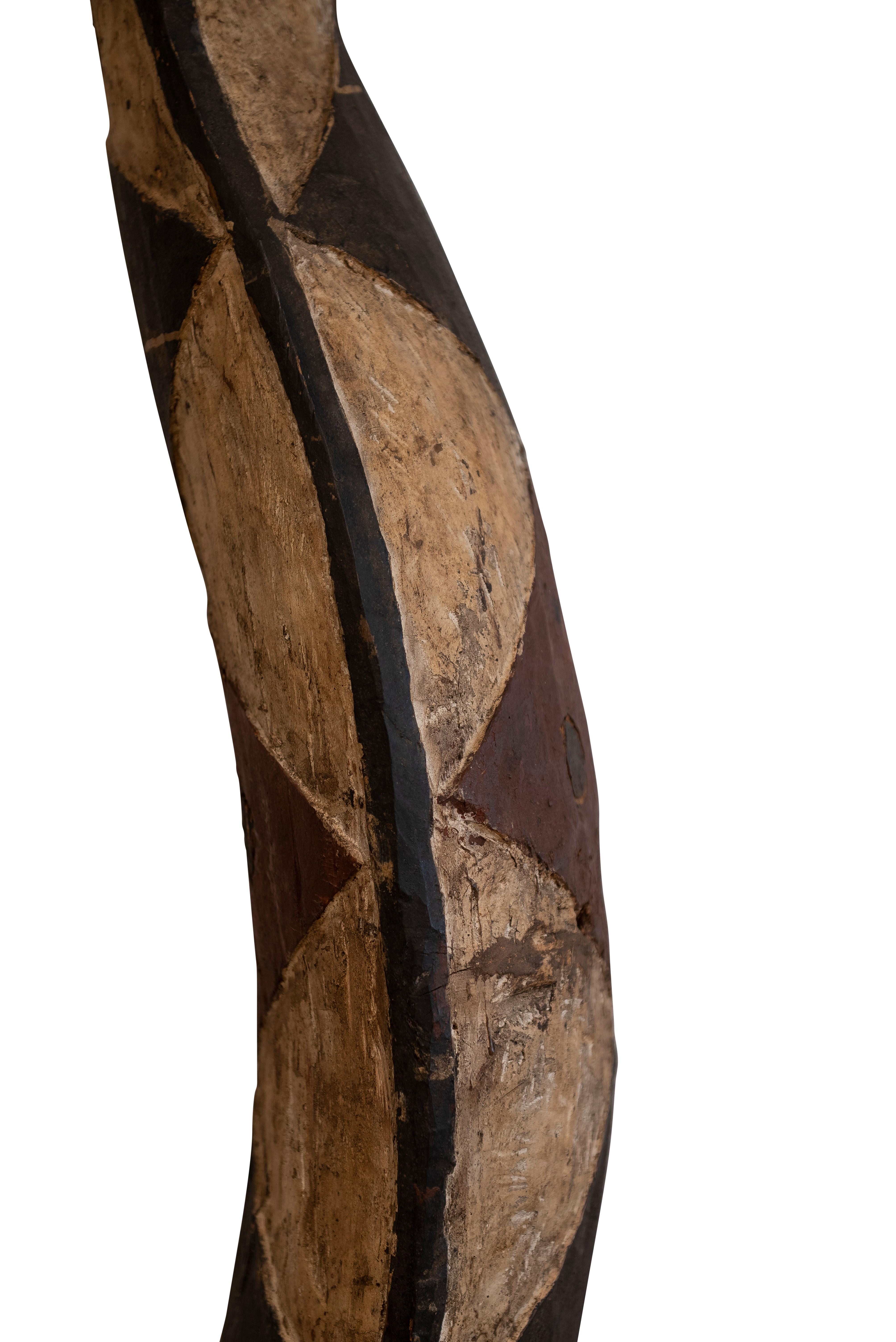 Pair of Serpent Headdresses by Baga artists from Guinea, Early 20th Century In Excellent Condition In New York, NY