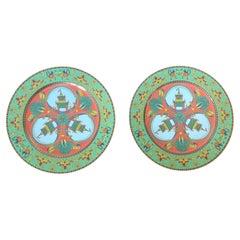 Pair of Serving Platters by Versace for Rosenthal
