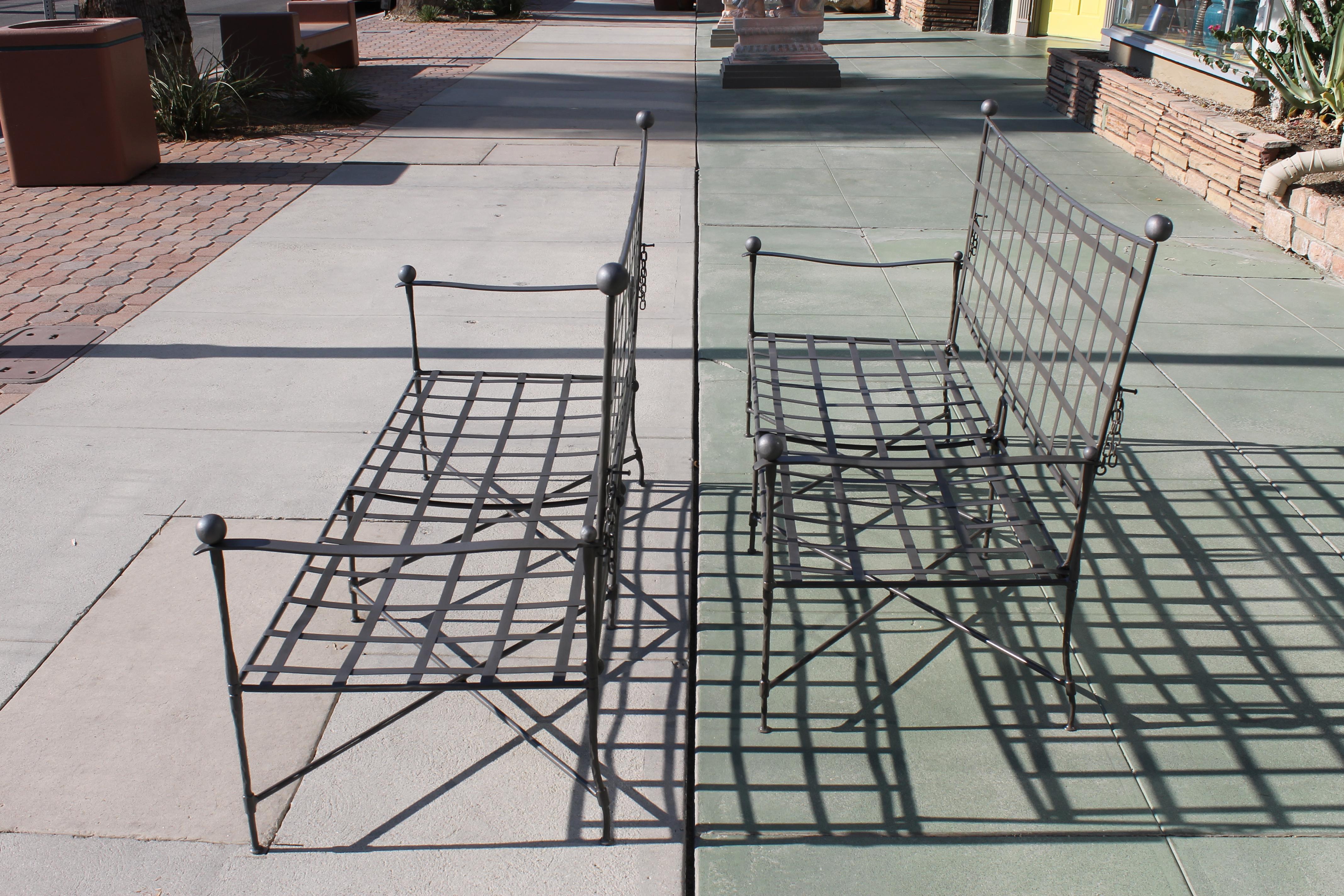 Mid-20th Century Pair of Settees by Mario Papperzini for Salterini
