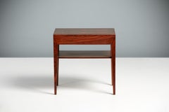 Pair of Severin Hansen Rosewood Nightstands, 1950s