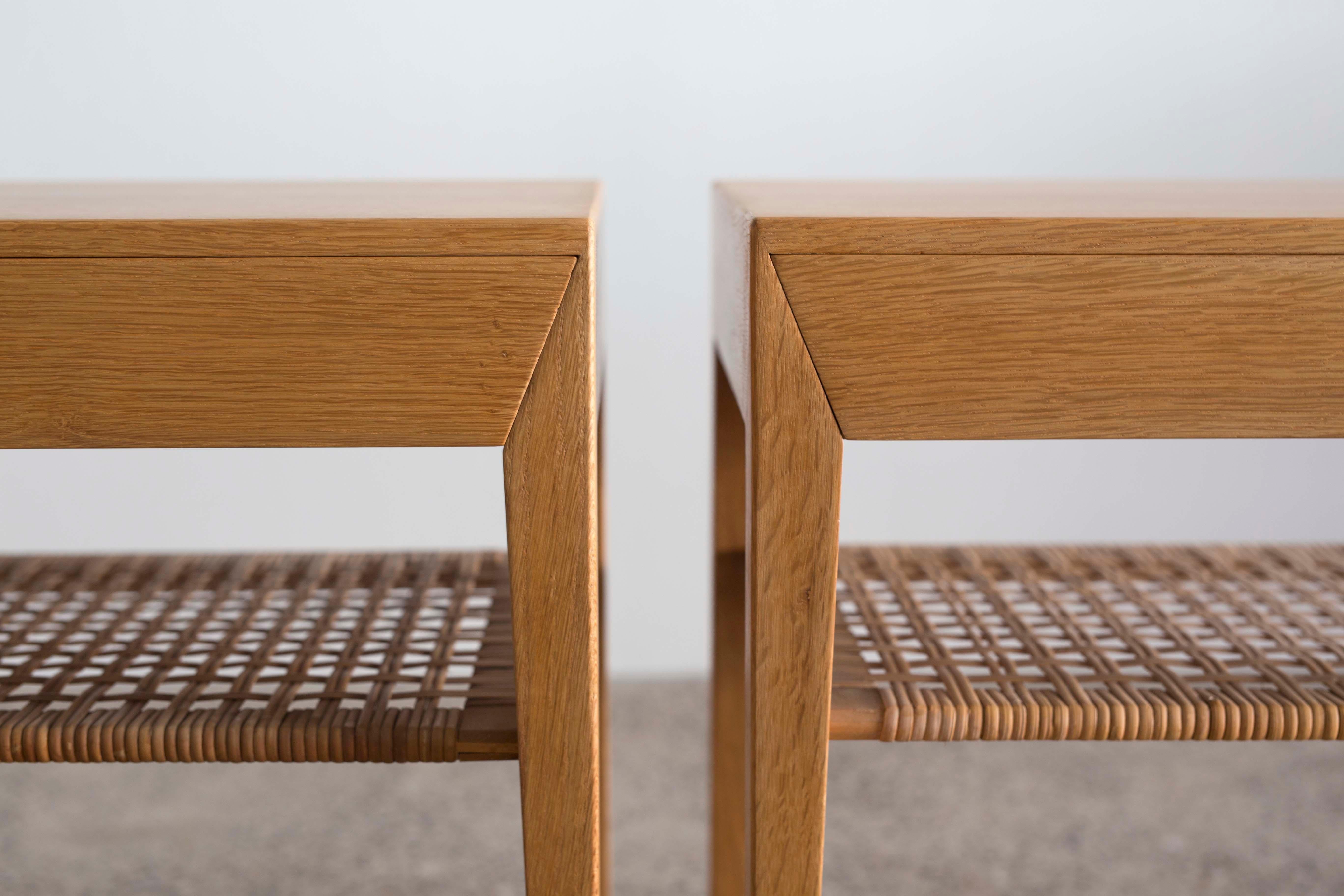 20th Century Pair of Severin Hansen Side Tables for Haslev