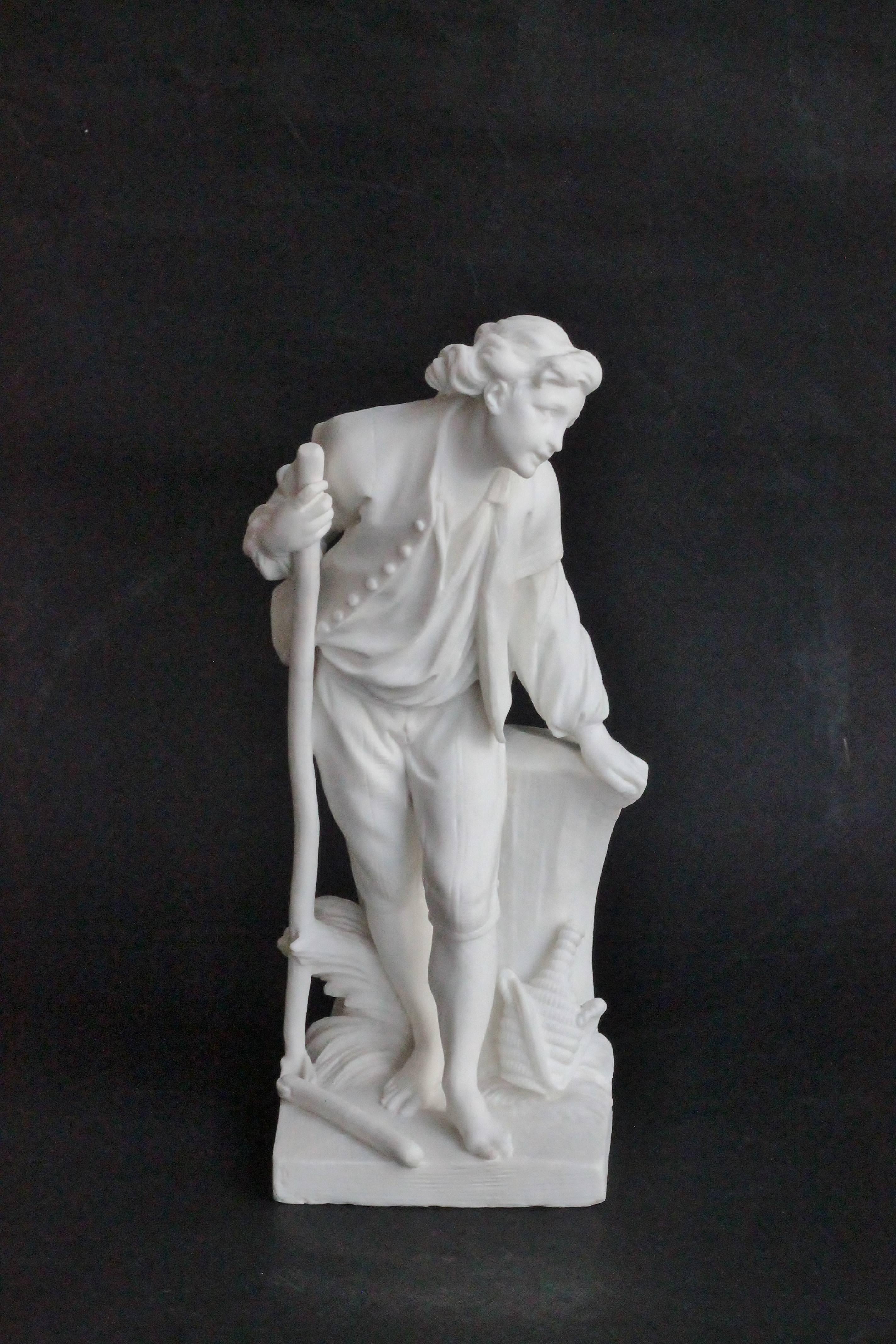 Louis XV Pair of Sèvres Biscuit Figure 