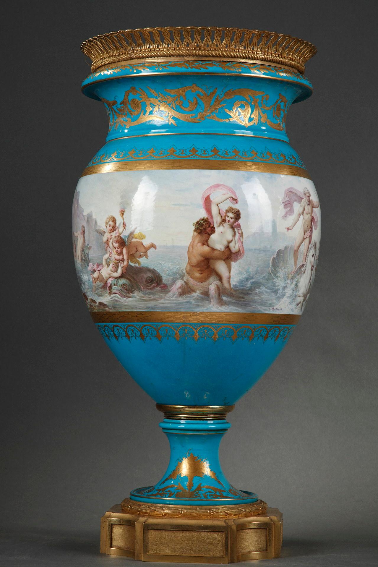 Fin du XIXe siècle Paire de vases 