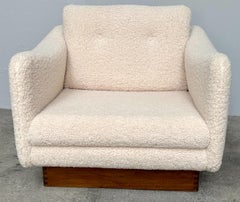 Paar SF116 Teckell-Sessel von Michel Mortier Ed. Steiner, Frankreich um 1963