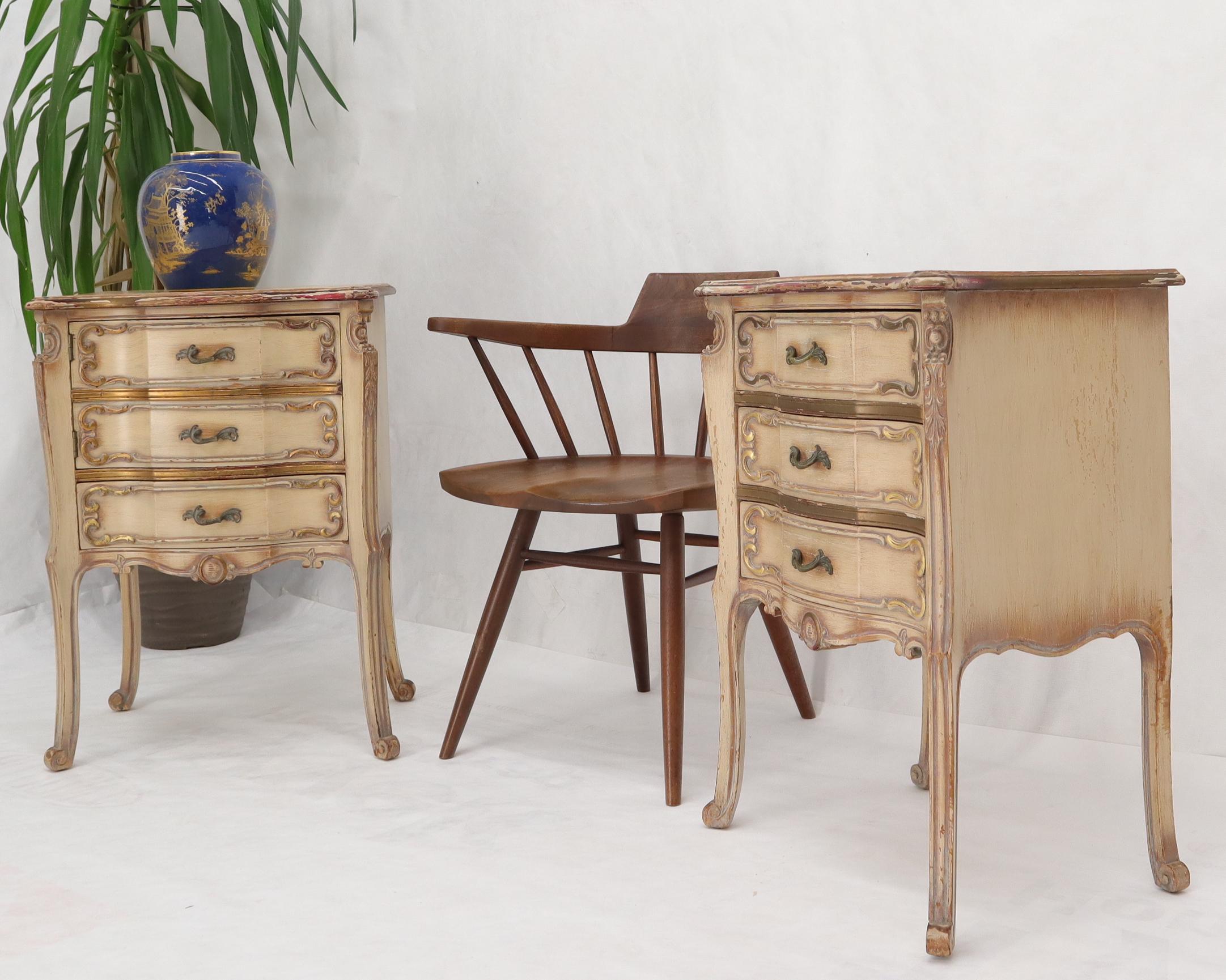 french provincial nightstand vintage