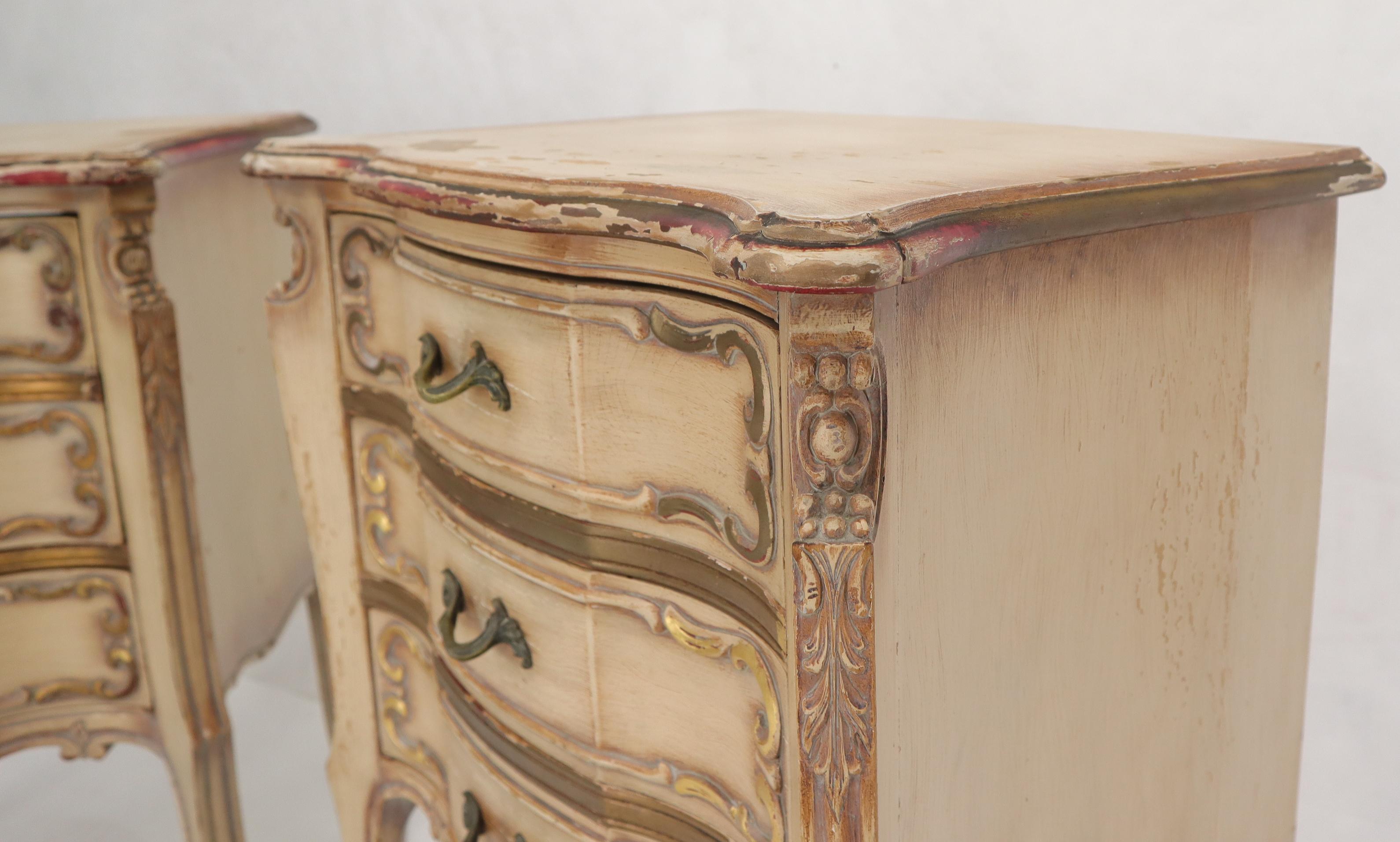 shabby chic end tables
