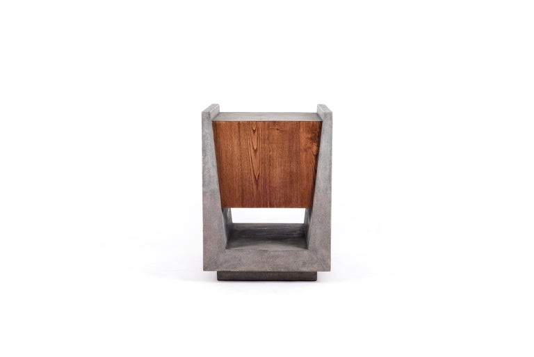 Hand-Crafted Pair of Shagreen Bedside Tables by R&Y Augousti For Sale