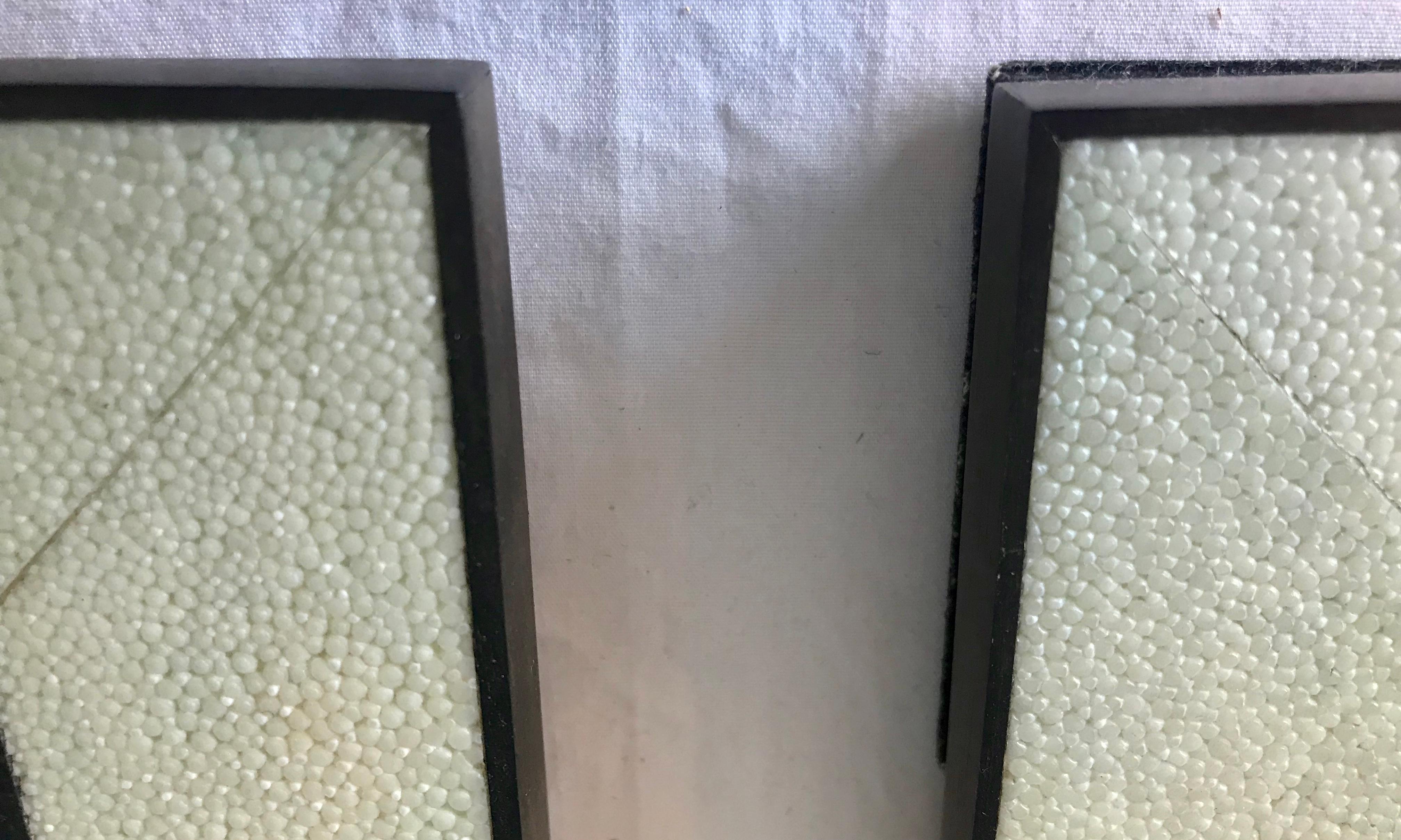 Pair of Shagreen Picture Frames 8