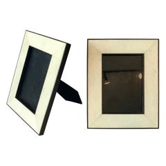Vintage Pair of Shagreen Picture Frames