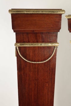 Pareja de Fundas, Consolas, Doradas a la Hoja de Oro, Siglo XIX