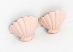 Pair of Shell Form Wall Sconces
