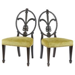 Antique Pair of Sheraton Style Children’s Chairs
