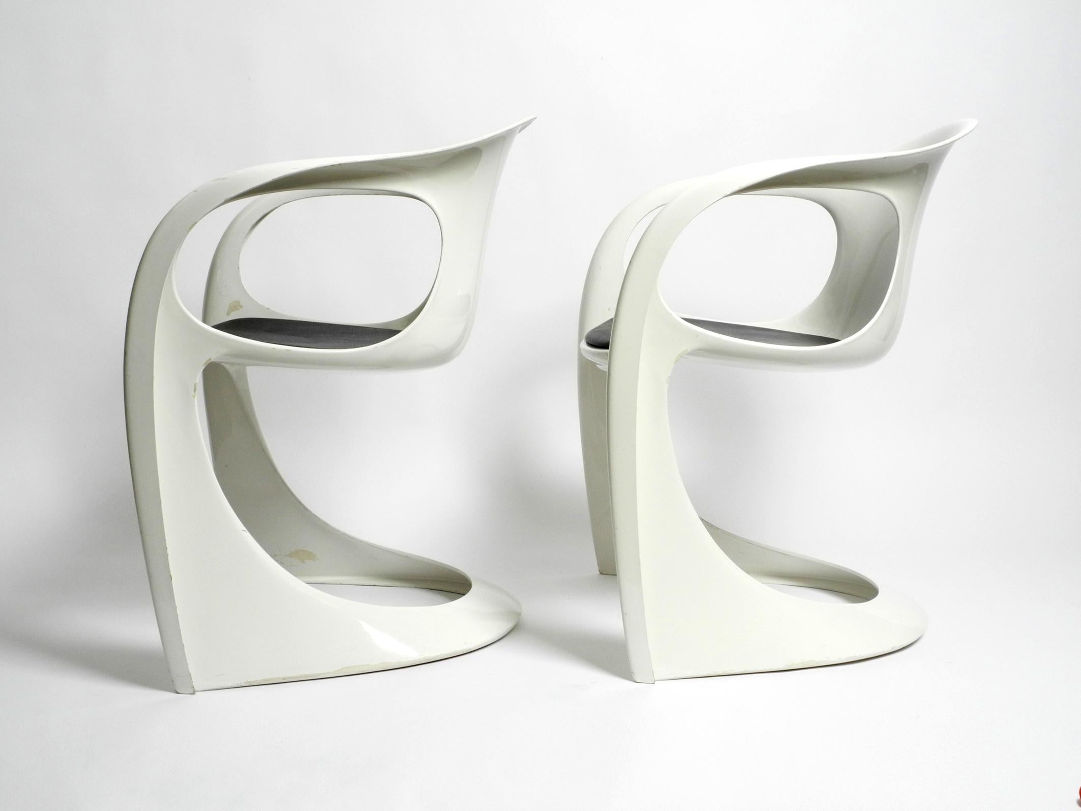 Paar glänzende Casalino-Sessel von Casala, Modell 2007/2008, vom Januar 1974 im Angebot 10
