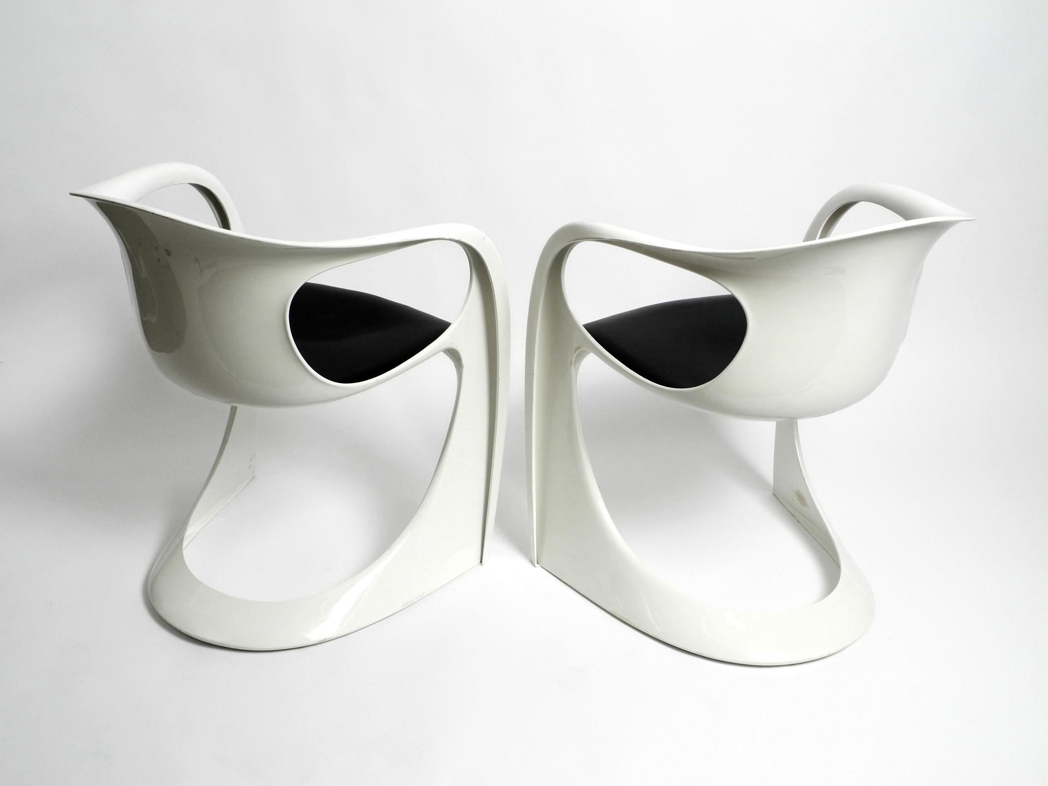 Paar glänzende Casalino-Sessel von Casala, Modell 2007/2008, vom Januar 1974 im Zustand „Gut“ im Angebot in München, DE