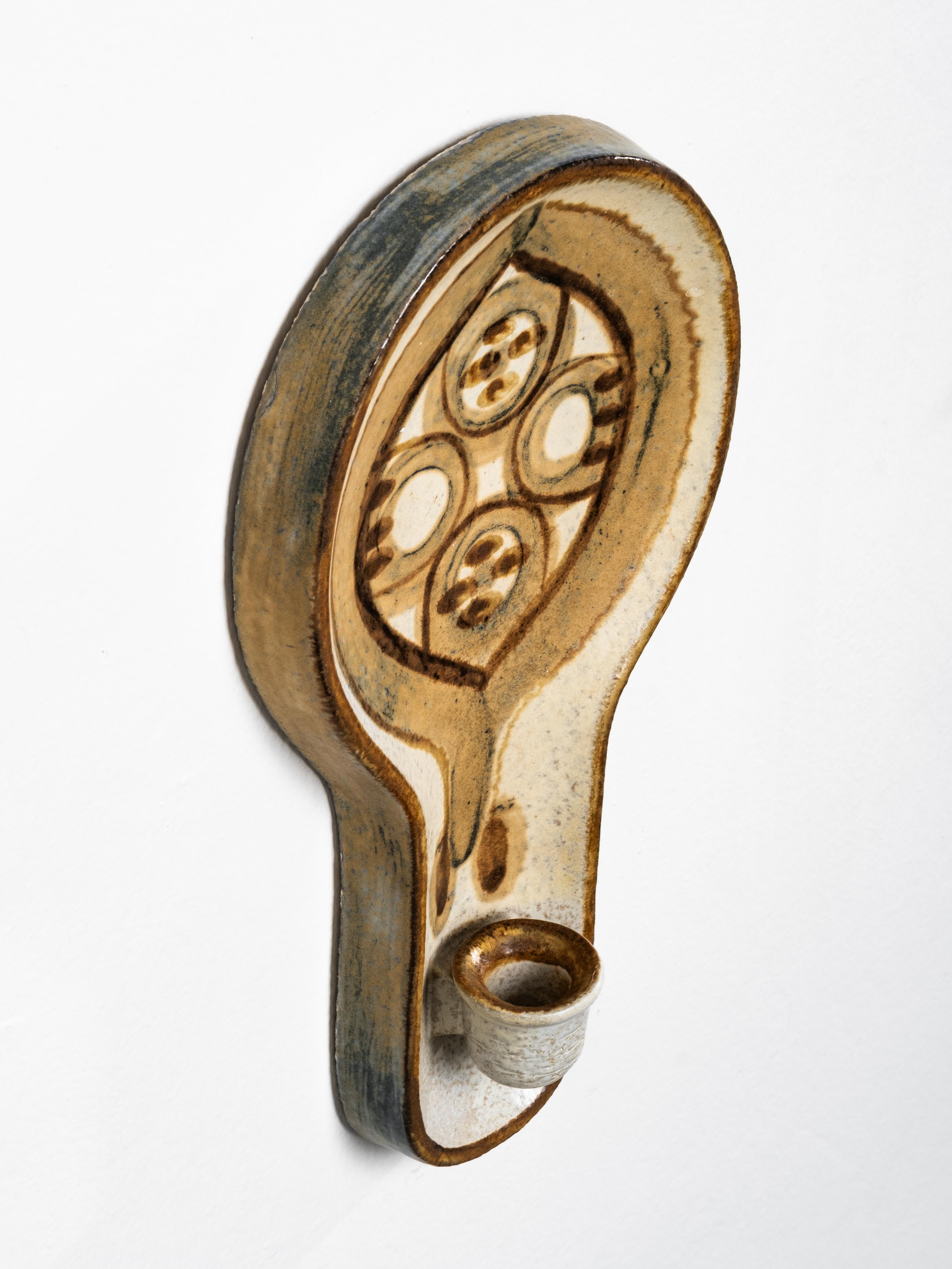 Pair of Søholm Wall Candle Sconces by Backhausen & Brandborg, 1970s For Sale 3