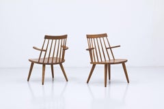Pair of "Sibbo" Armchairs by Yngve Ekström, 1950s