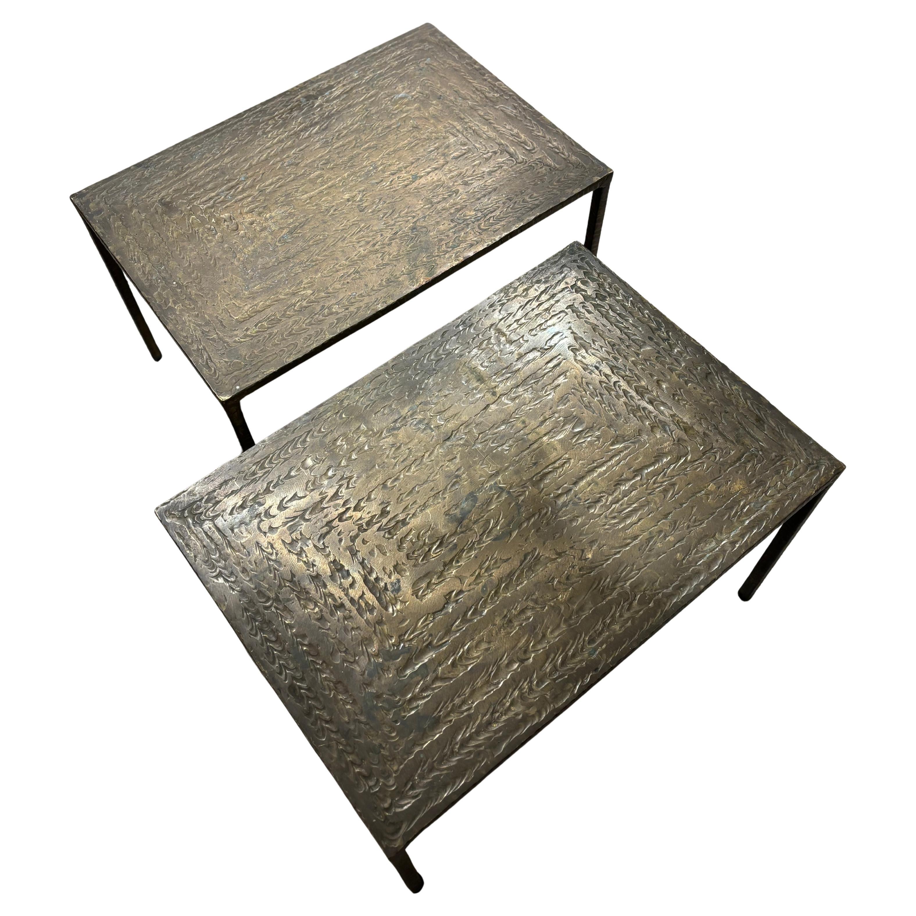 Pair of side by Costa Coulentianos en vente