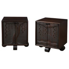 Pair of Side Cabinets by Caleb Woodard