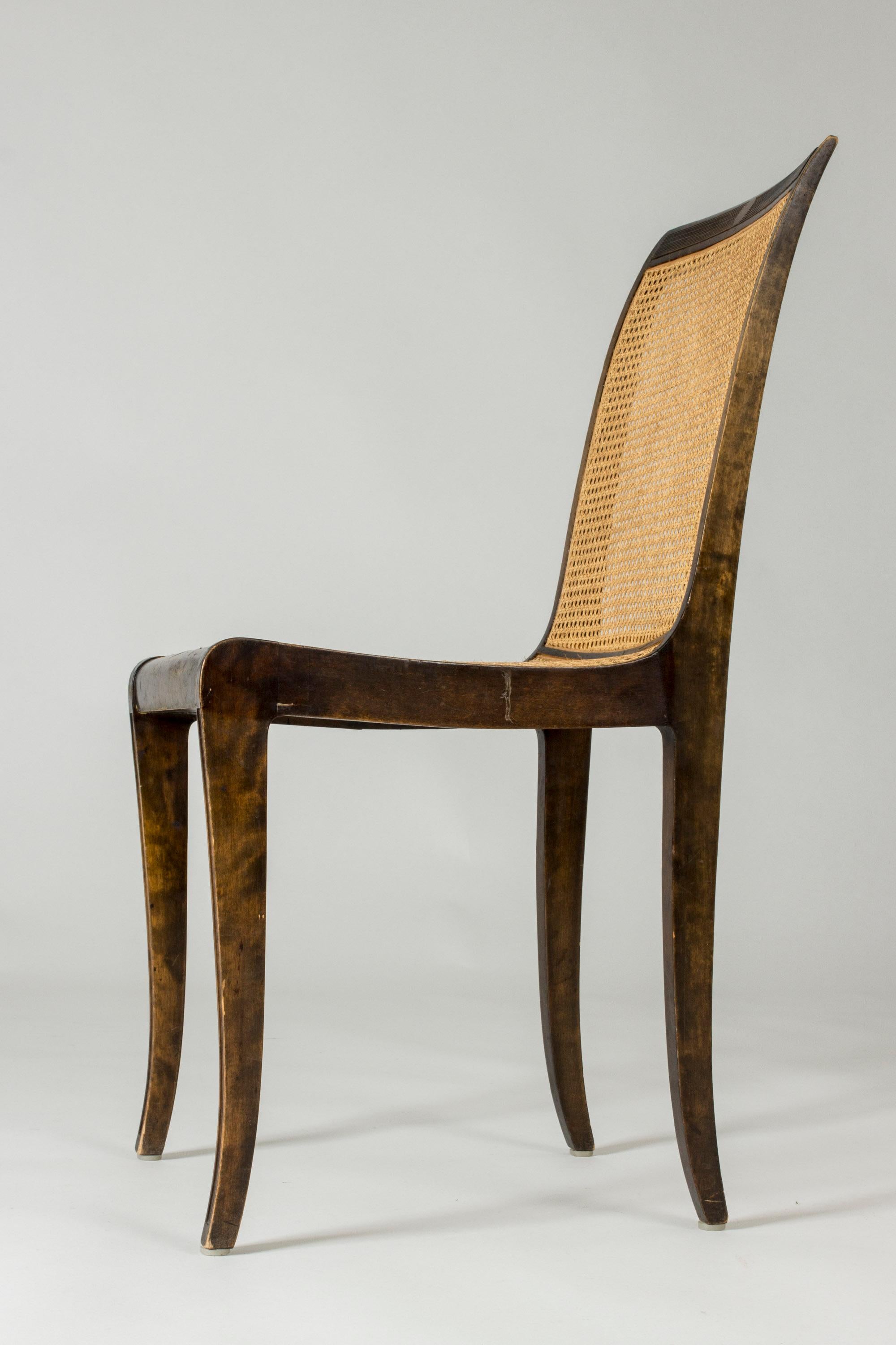 Pair of Side Chairs by Carl Malmsten, Sweden, 1930s For Sale 1