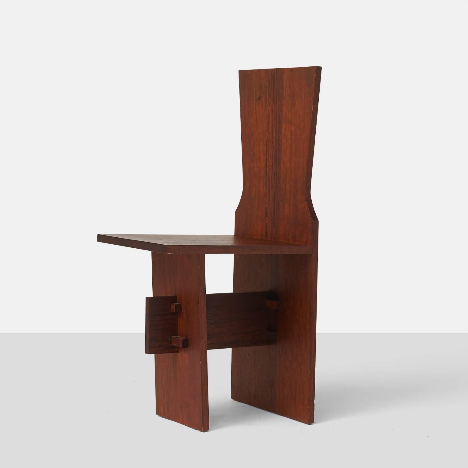 American Pair of Side Chairs by Daniel B.H. Liebermann