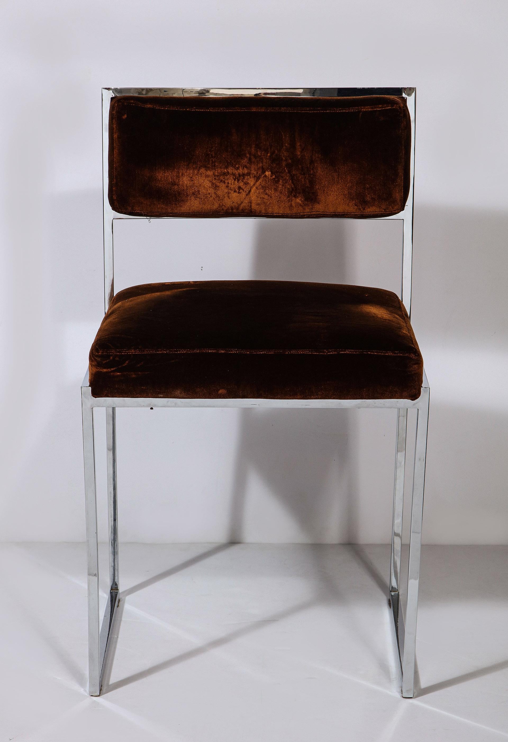 Polished Pair of Side Chairs