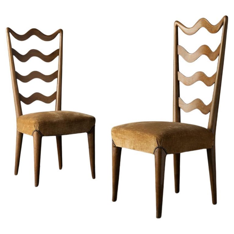 Pair of Side Chairs For Sale at 1stDibs