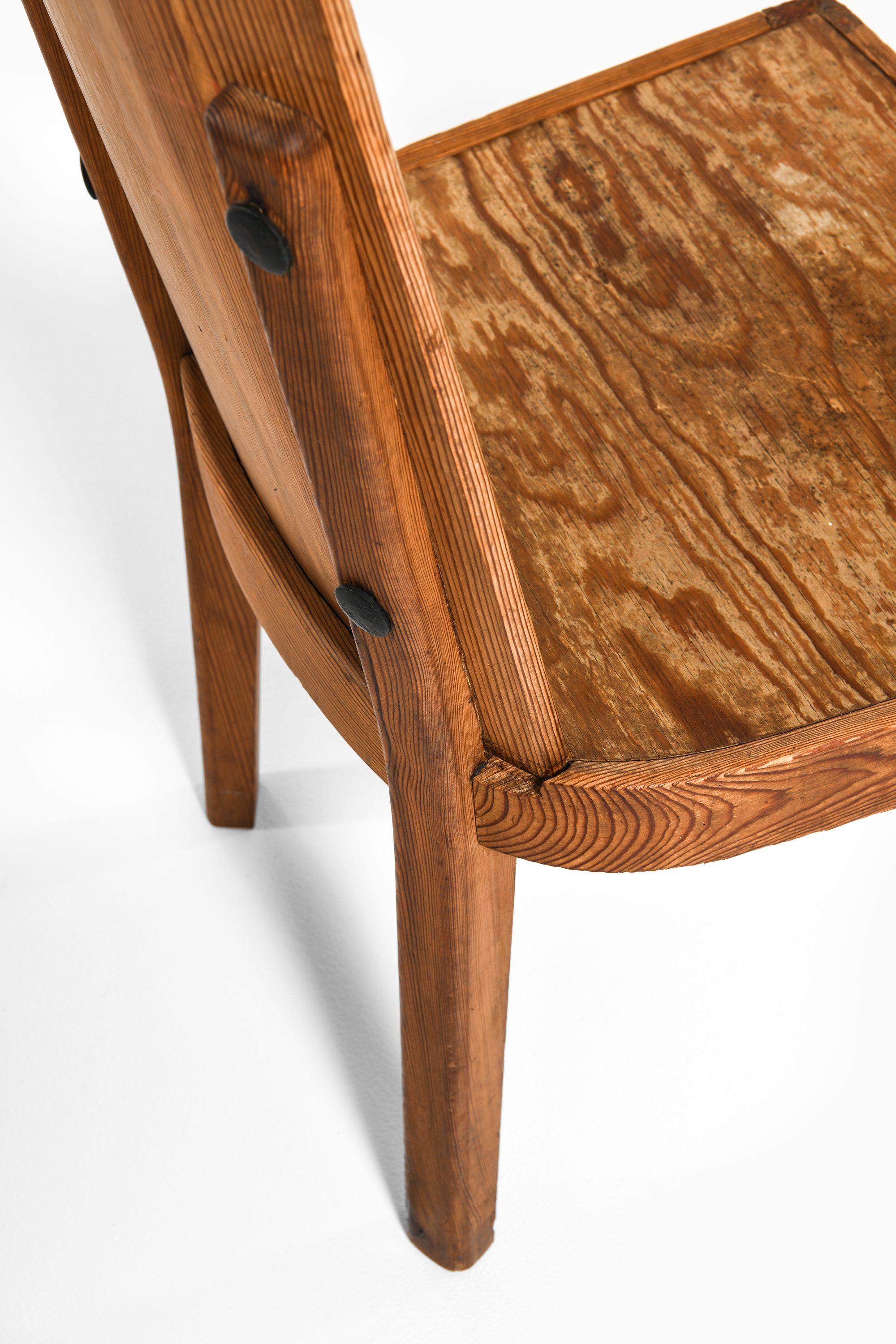 20ième siècle Paire de chaises d'appoint modèle Lovö par Axel Einar Hjorth, 1932, Nordiska Kompaniet en vente
