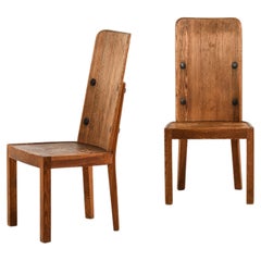 Paire de chaises d'appoint modèle Lovö par Axel Einar Hjorth, 1932, Nordiska Kompaniet