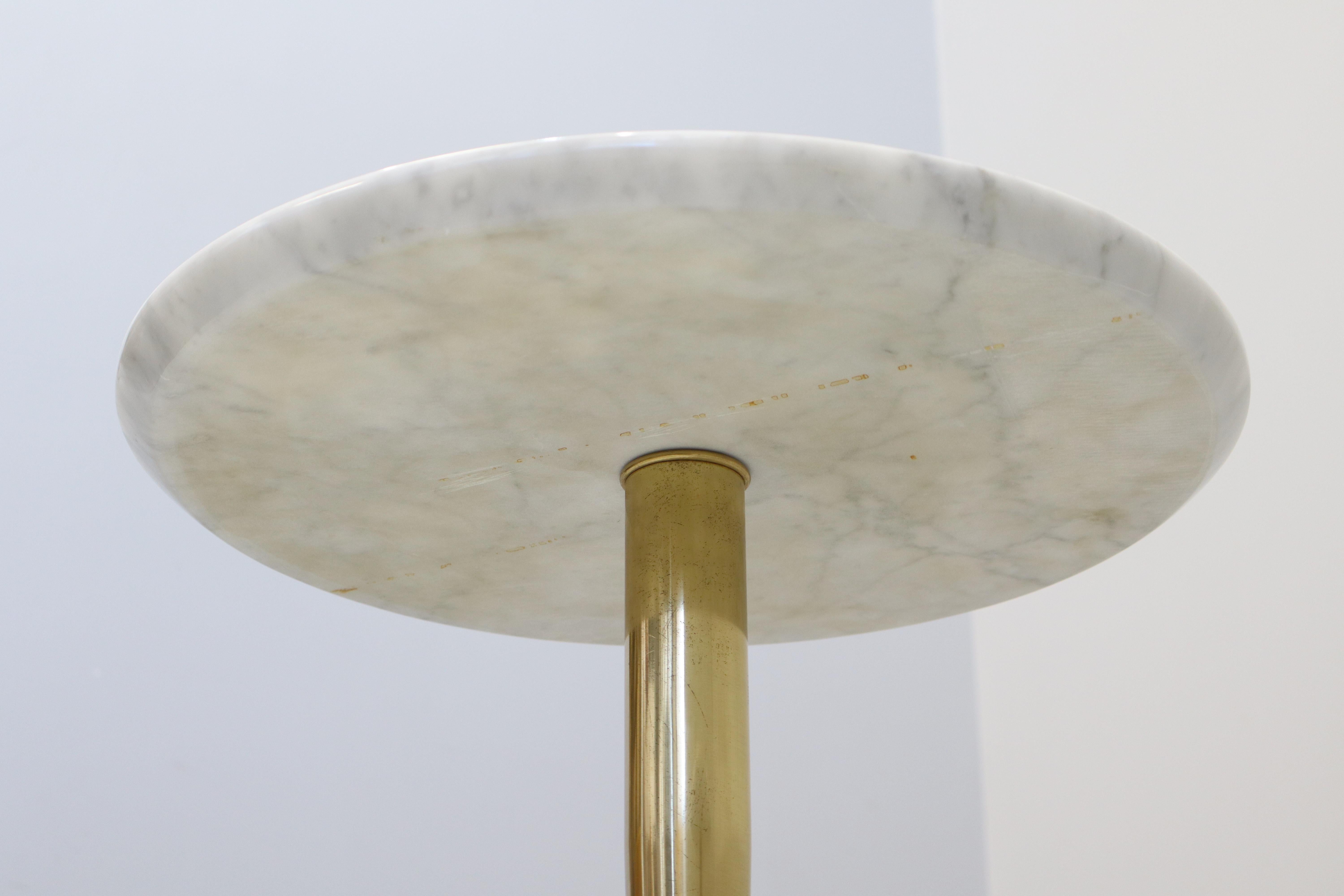 Paire de tables basses d'appoint en laiton d'Osvaldo Borsani, 1950 en vente 7