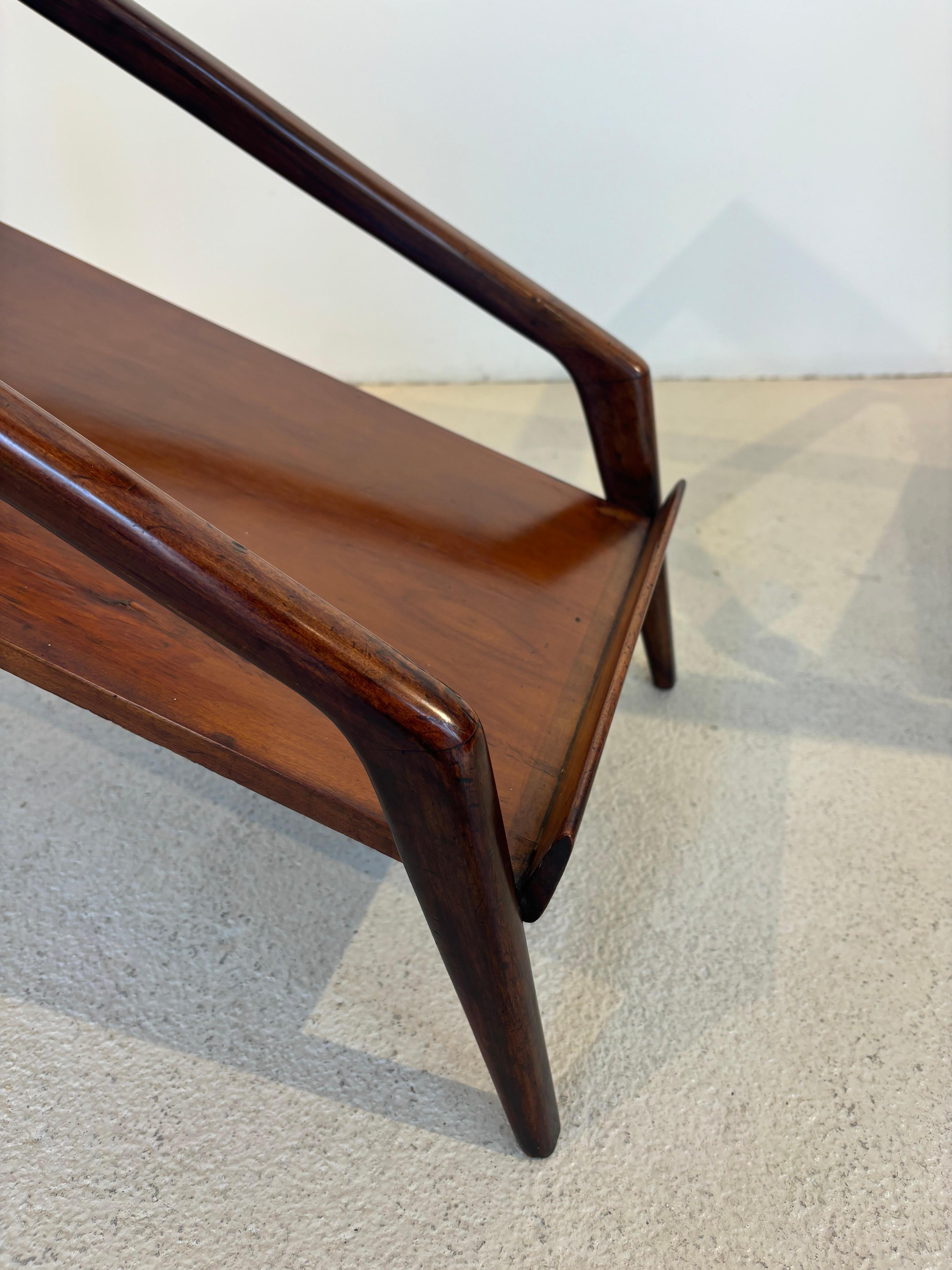 Pair of side table by Giuseppe Scapinelli For Sale 2