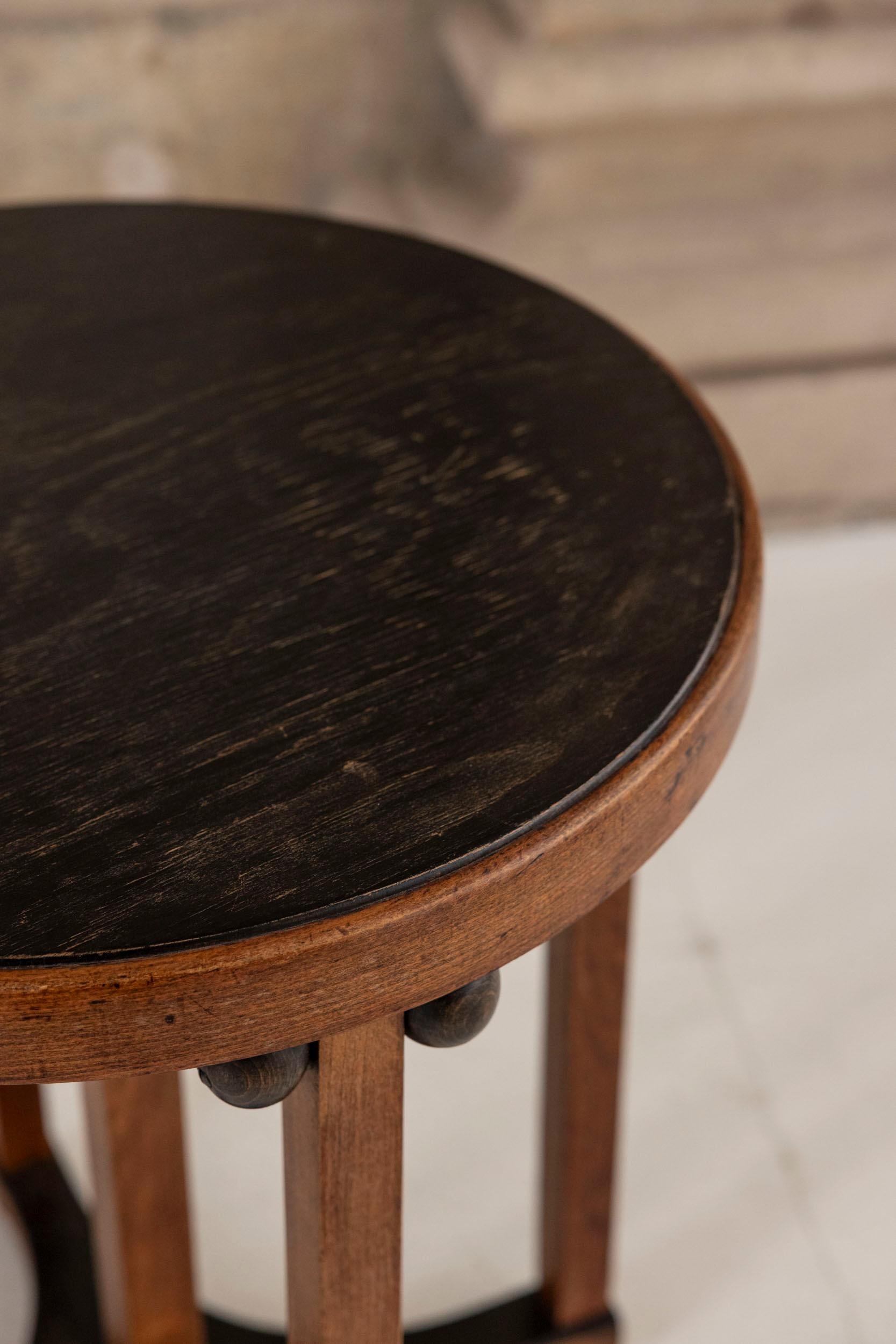 Pair of side table by Josef Hoffmann for Jacob and Josef Kohn For Sale 3