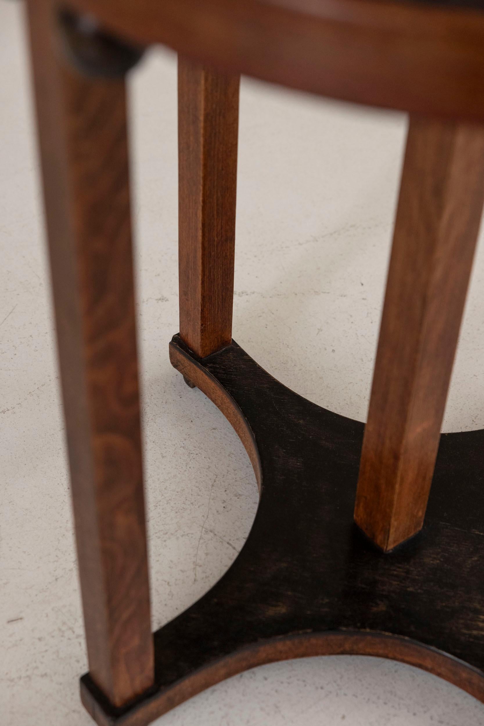 Pair of side table by Josef Hoffmann for Jacob and Josef Kohn For Sale 6