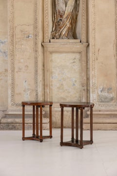 Coppia di tavolini di Josef Hoffmann per Jacob and Josef Kohn