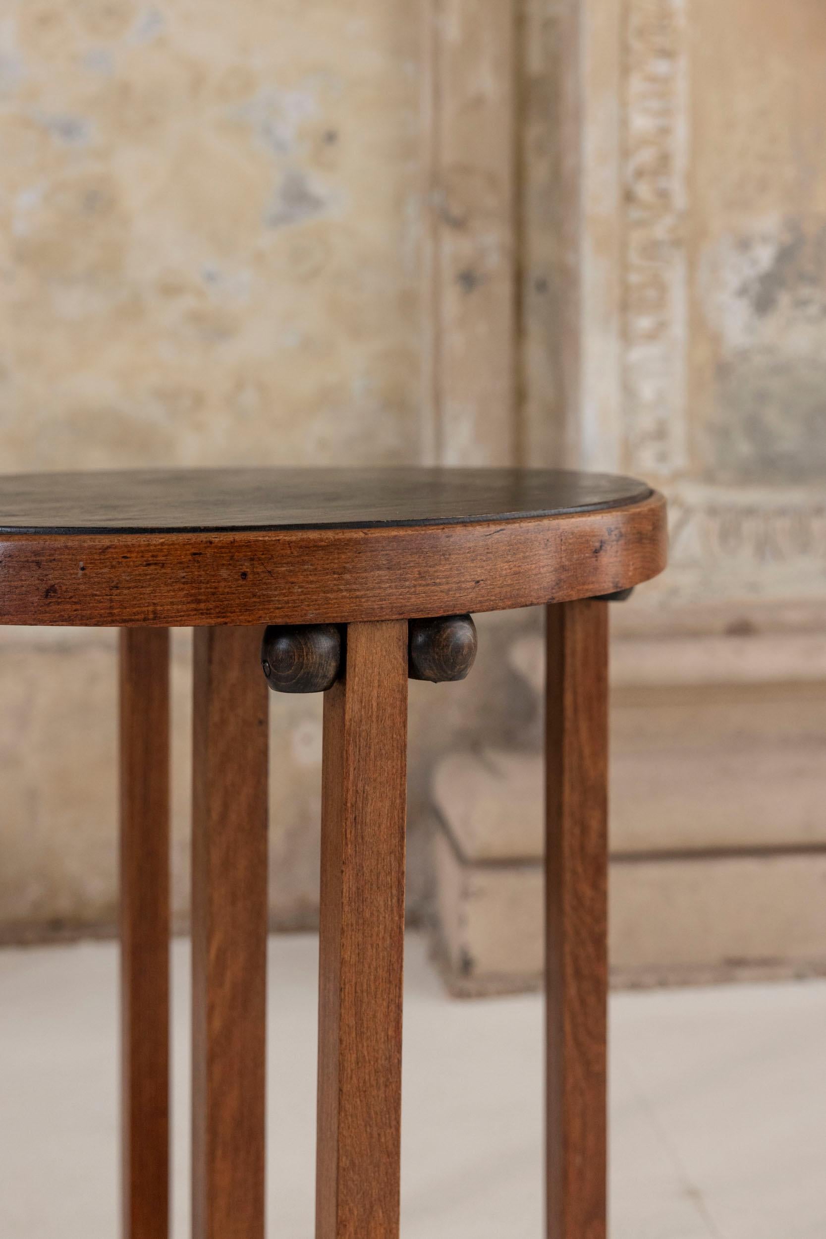 Mid-20th Century Pair of side table by Josef Hoffmann for Jacob and Josef Kohn For Sale