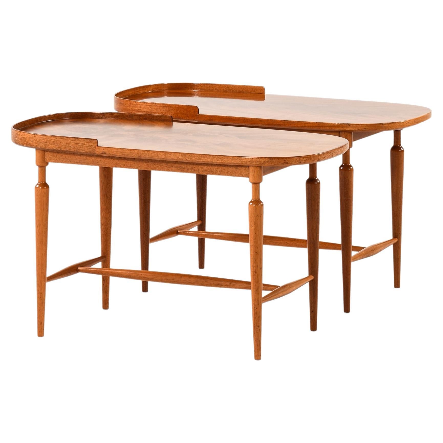 Pair of Side Table in Mahogany by Josef Frank, 1939 For Sale
