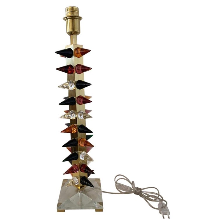 Pair of Side Table Lamps For Sale at 1stDibs