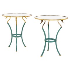 Vintage Pair of Side Tables, 1980s