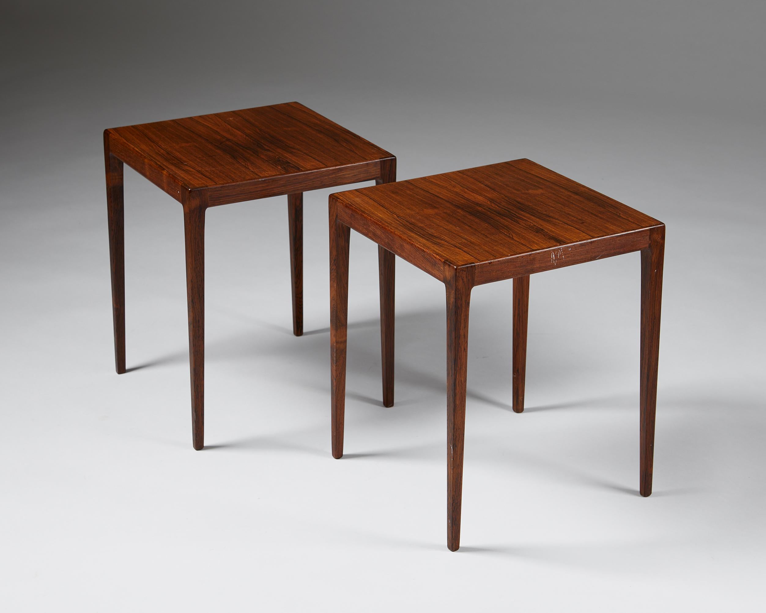 Pair of Side Tables, Anonymous, Sweden, 1960’s In Good Condition In Stockholm, SE