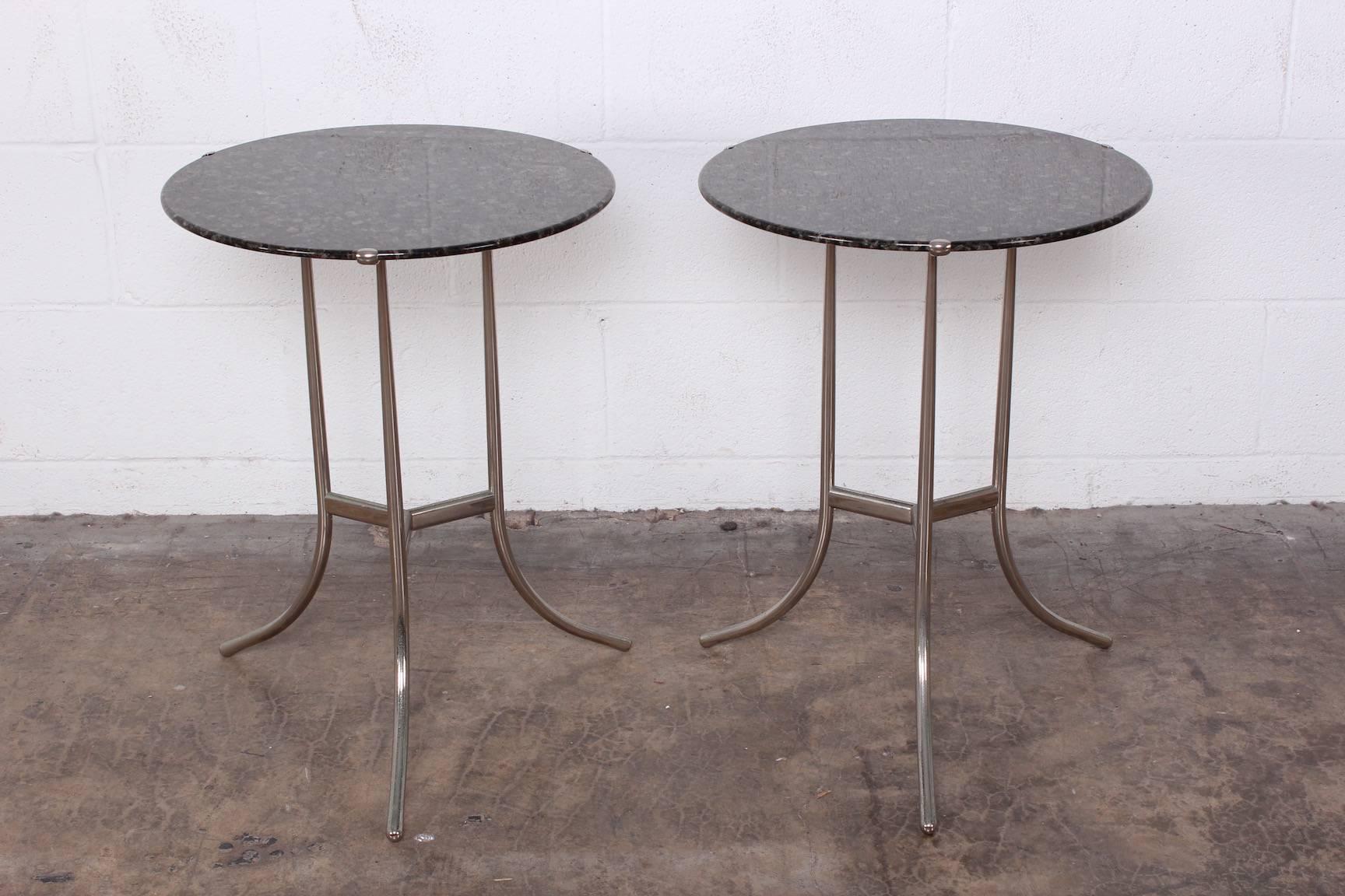 Pair of Side Tables by Cedric Hartman In Good Condition In Dallas, TX