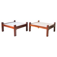 Pair of Side Tables by FOC 'Fábrica Osório Castro', 1970's