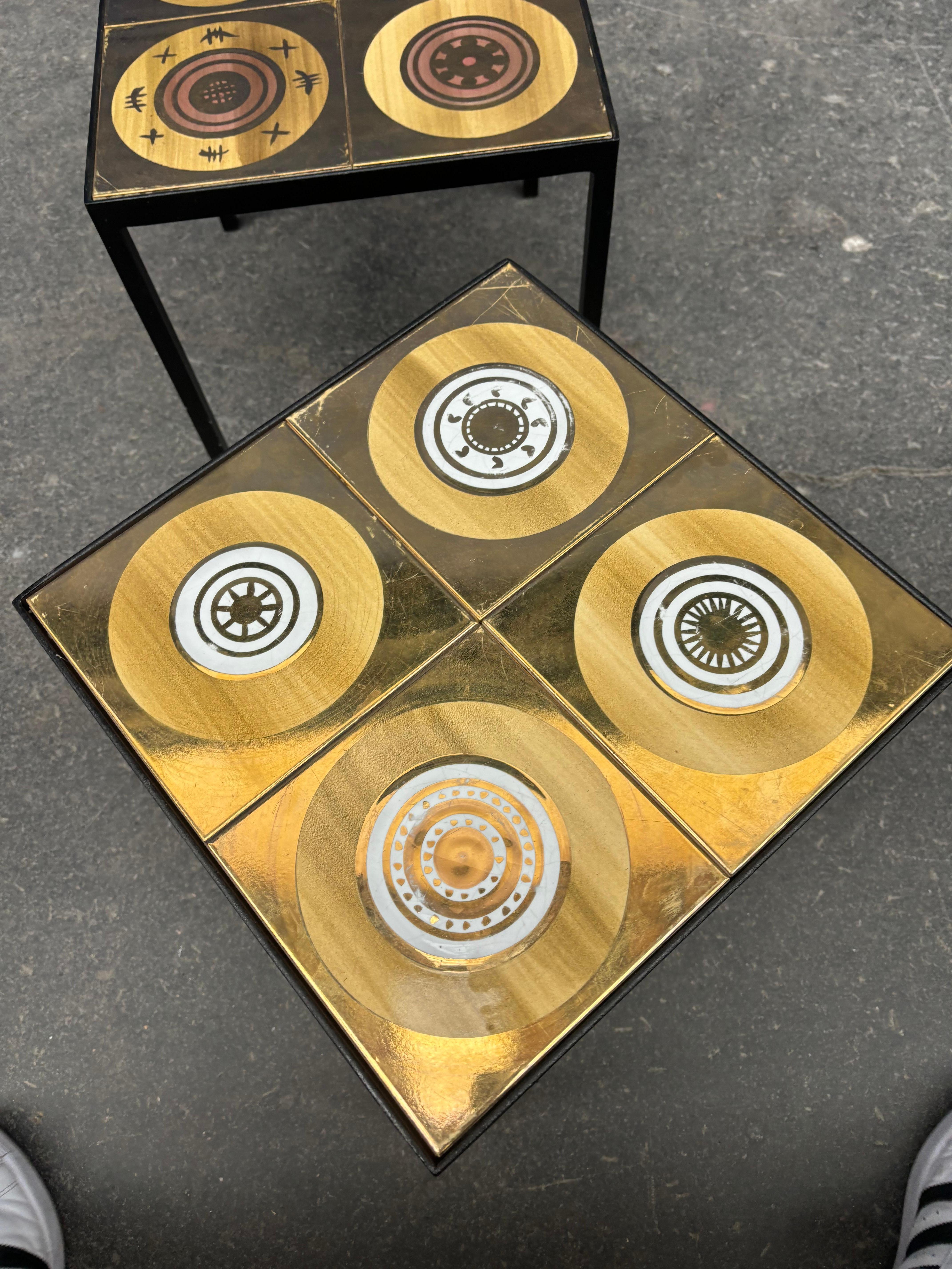 Paar Beistelltische von Georges Pelletier im Angebot 5