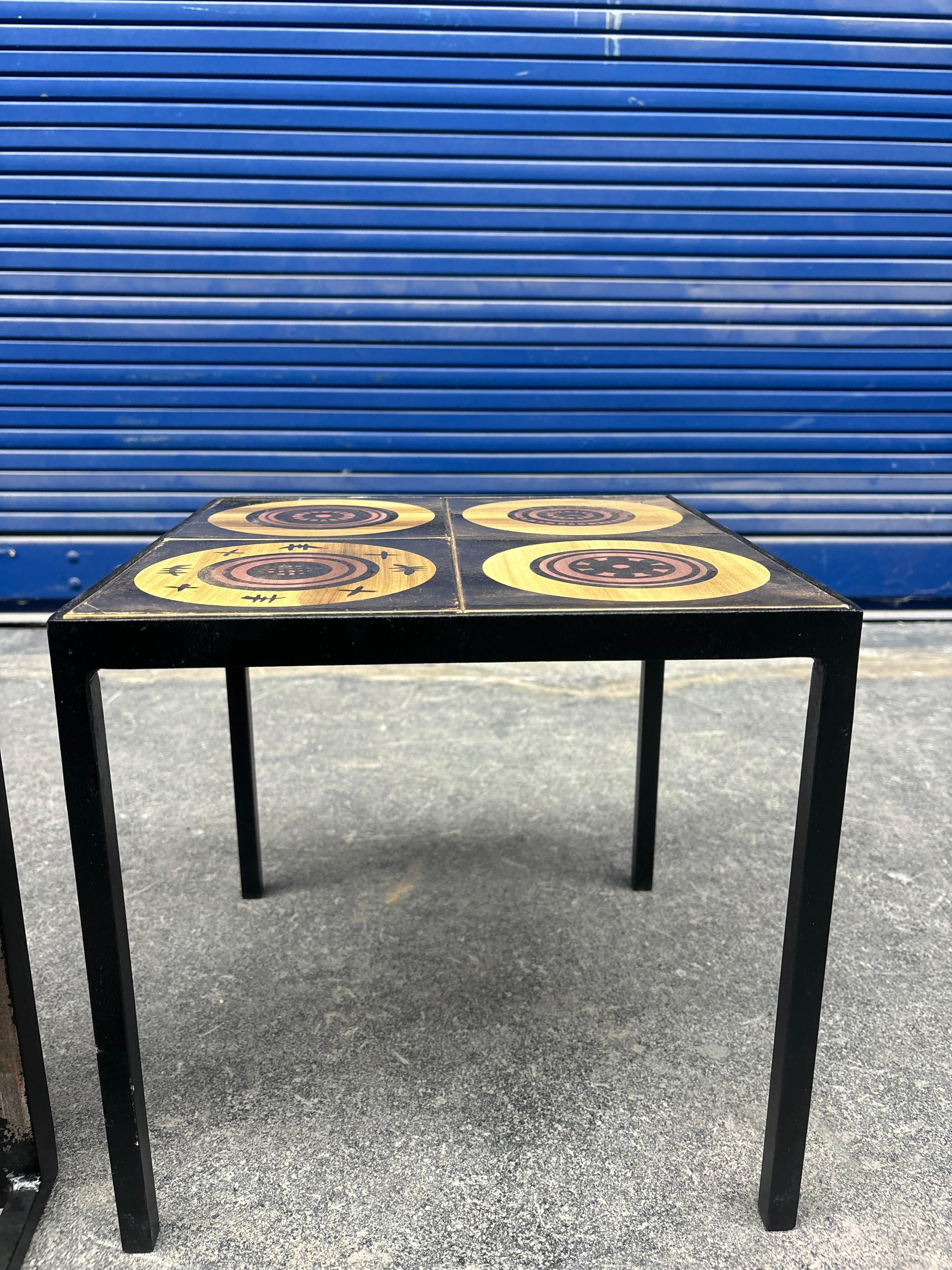 Paar Beistelltische von Georges Pelletier im Angebot 8