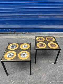 Paire de tables d'appoint de Georges Pelletier