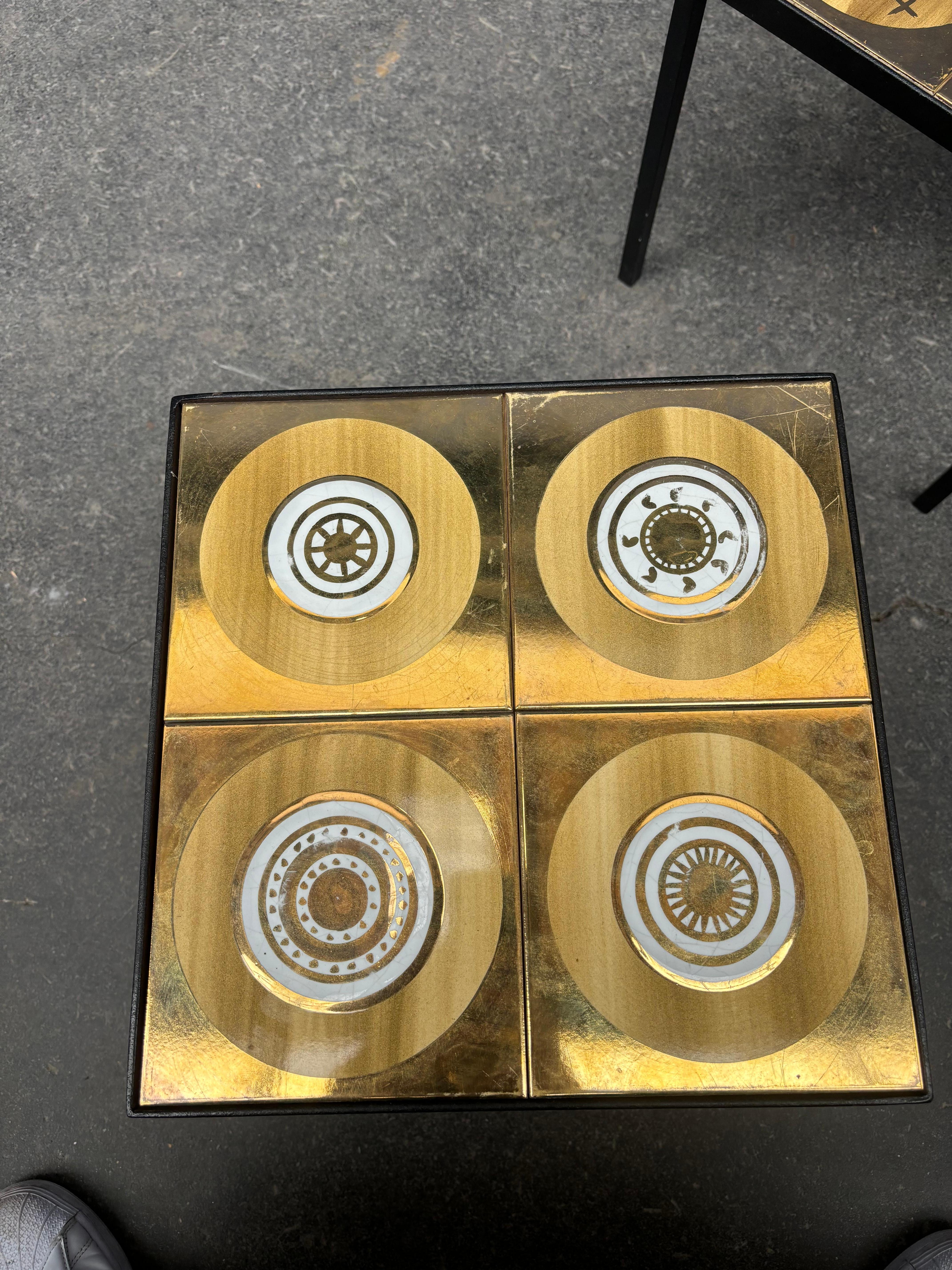 Paar Beistelltische von Georges Pelletier im Angebot 2