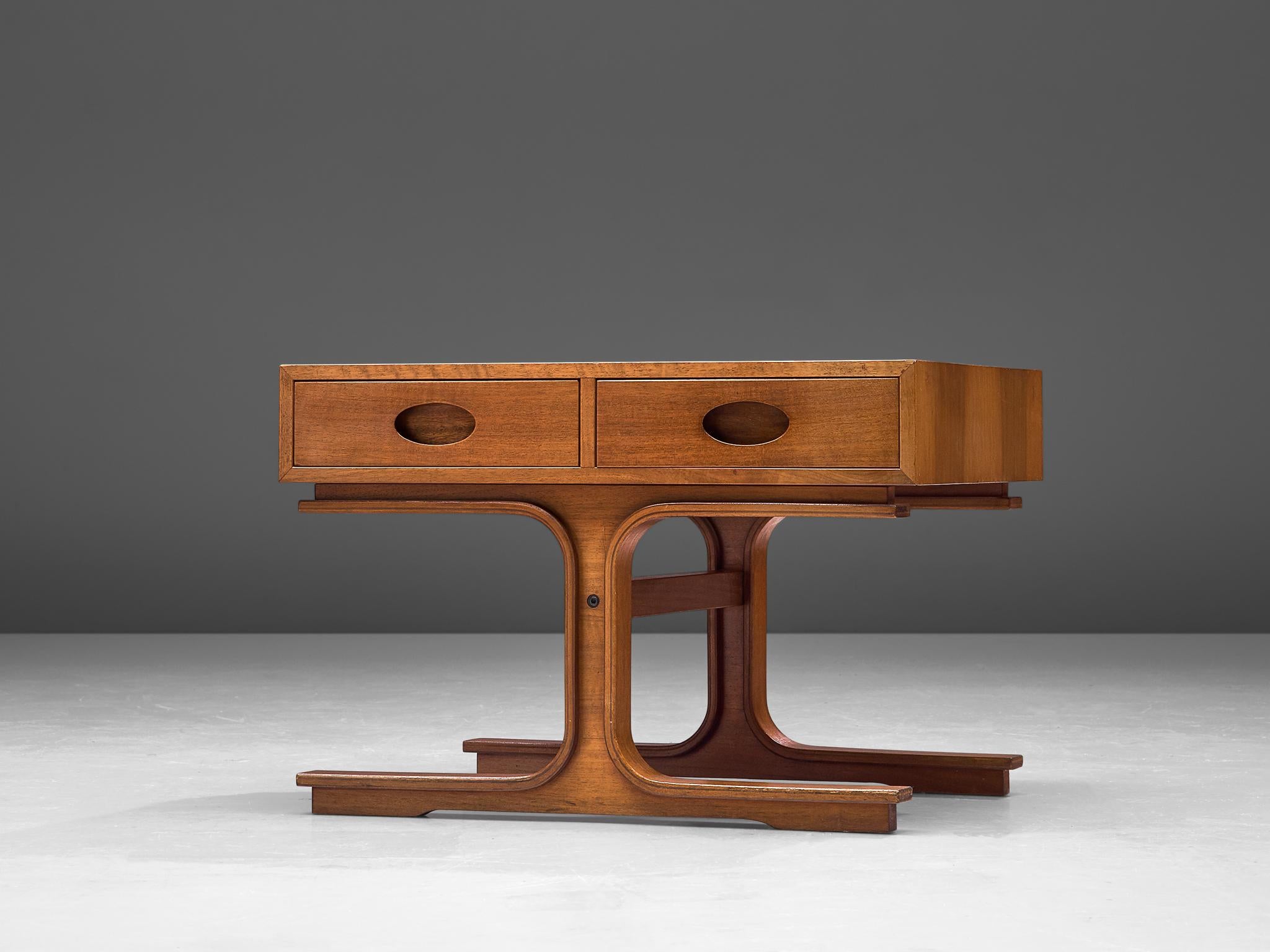Mid-20th Century Pair of Side Tables by Gianfranco Frattini