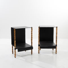 Pair of side tables by Jacques Adnet – Compagnie des Arts Français