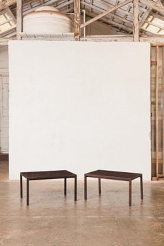Pair of side tables by Joaquim Tenreiro