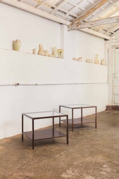 Pair of side tables by Joaquim Tenreiro
